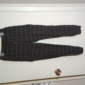 Streetwear Society tapered leg cargo pants with pull string waist